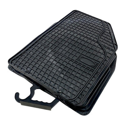 Гумени стелки универсални за VW Fox / Polo 5 / Golf 5 / Jetta (2007+) / Passat (2005-2014) / Touran