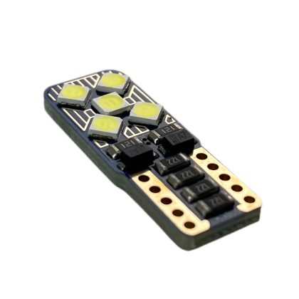 Лед крушка тип Т10 с 5+5 SMD 3030 Canbus