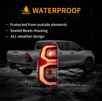 Диодни стопове за TOYOTA HILUX (2015-2022) - червени