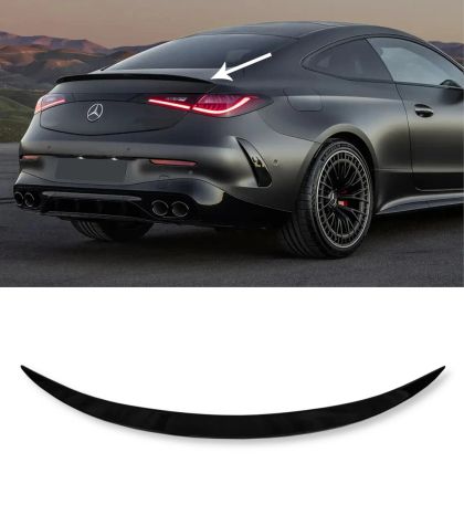 Спойлер за багажник за Mercedes CLE coupe (2024+) AMG Style - черен гланц