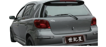 Спойлер антикрило за Toyota Yaris (1999-2006) - черен гланц
