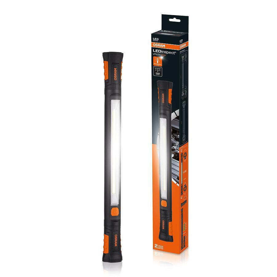 Професионална сервизна LED лампа OSRAM LEDinspect UTILITY1000, 1000lm, 6500K, с вградена батерия