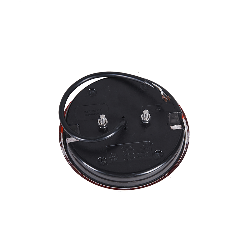 1 брой LED  Диоден Стоп Бял задна скорост светлина , Кръгъл Ø14cm, 12V-24V, За Камион, Ремарке, Бус , Каравана, Кемпер