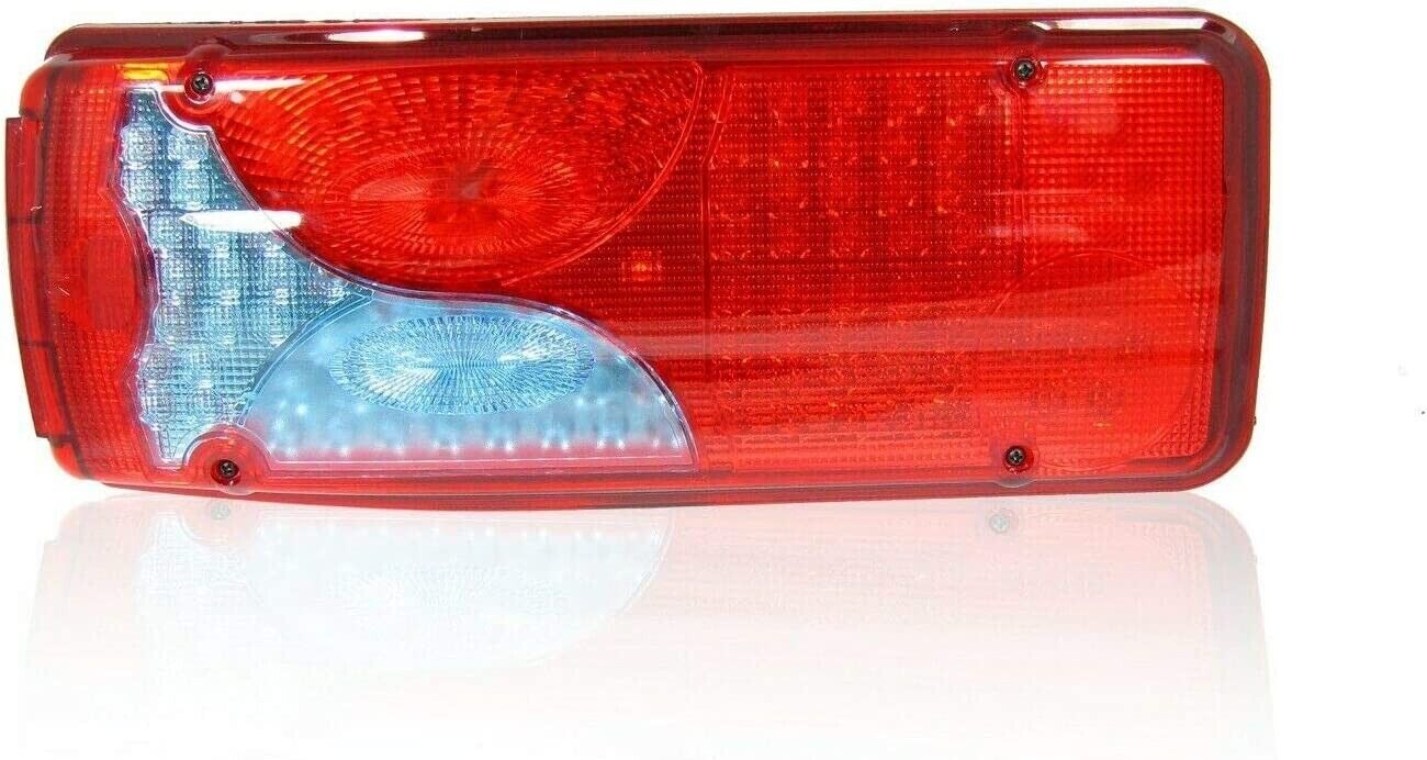 Комплект Задни Диодни LED  Стопове - 400mm x 150mm x 85mm 24V - с букса - подходящи за Камион Тир Ремарке Каравана Платформа