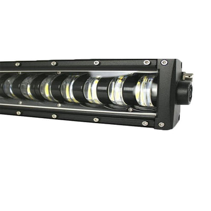 10D 88.5см 240W LED LIGHT BAR с лупи, Hi/Lo Основна и габаритна светлина, прав led лайт бар