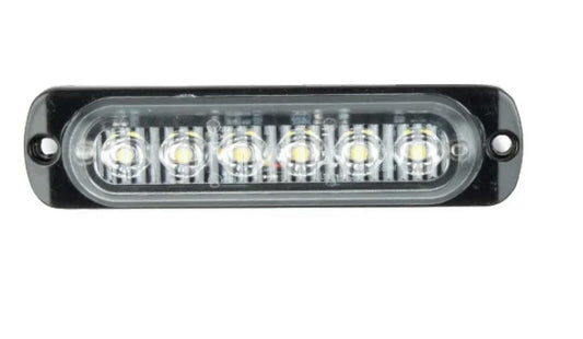 LED  Диоден 12-24V Габарит Маркер Токос за камион бус ван каравана платформа кемпер бял 112 x 29mm