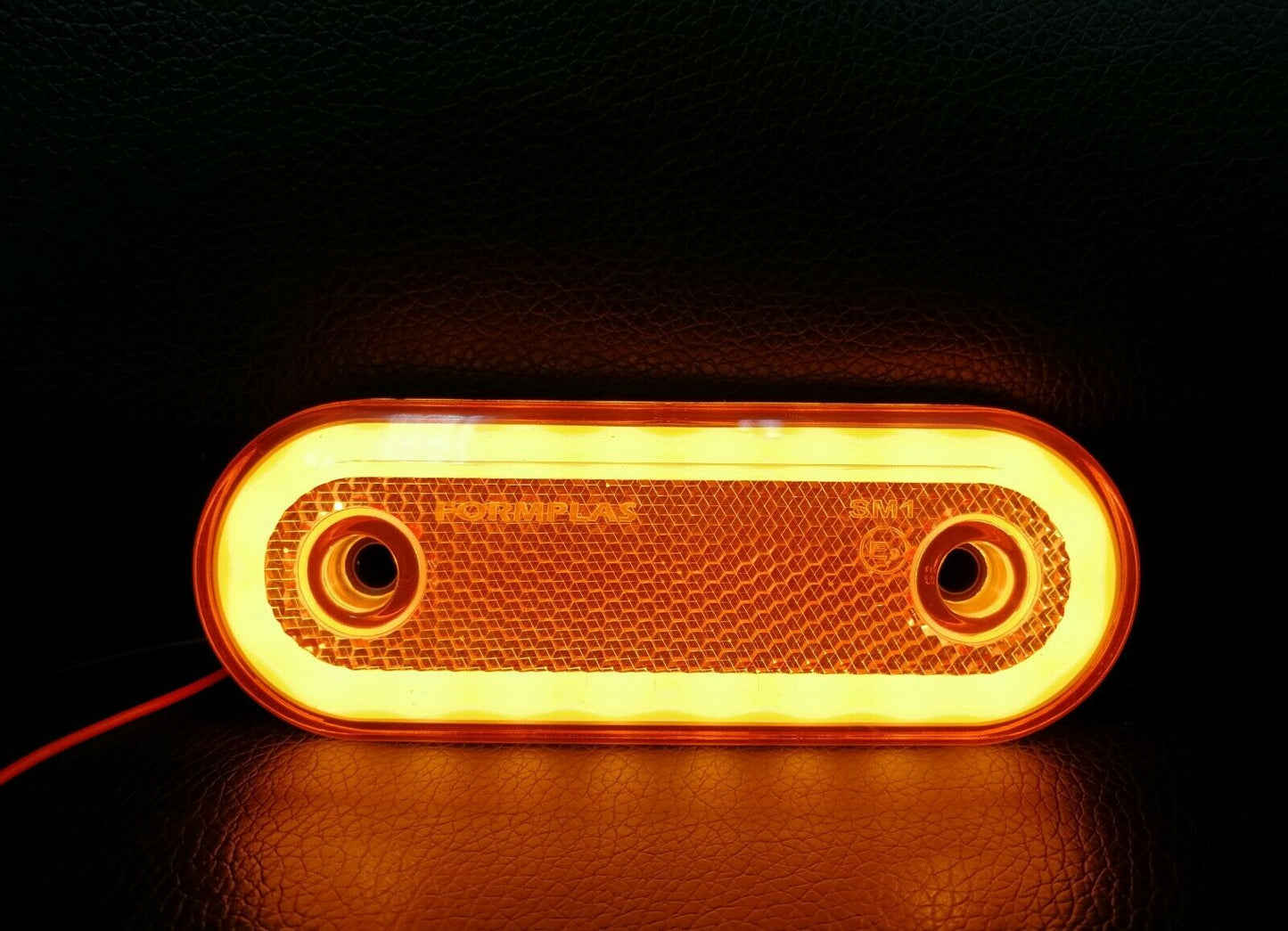 LED Диоден Габарит, Бял, Червен, Жълт, Маркер, Е-Mark, Неон Ефект, 12V-24V /0294