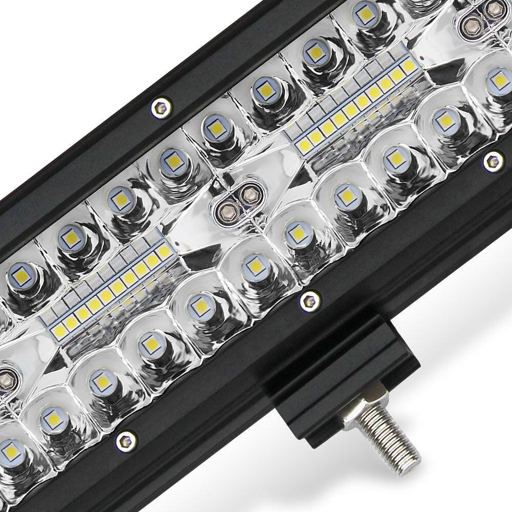 12D+ 20" (50см) LED BAR 240W прав ЛЕД лайт бар 6500K, долно захващане