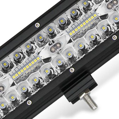12D+ 20" (50см) LED BAR 240W прав ЛЕД лайт бар 6500K, долно захващане