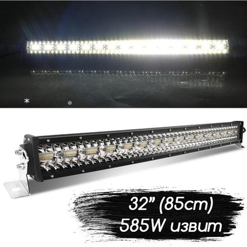 12D+ 32" (85см) LED BAR 585W извит LED лайт бар, 6500К