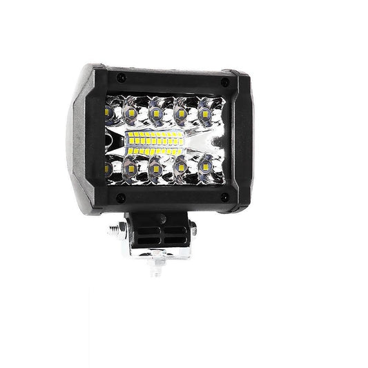 12D+ 4" (10см) LED BAR 60W ЛЕД лайт бар 6500K, долно захващане
