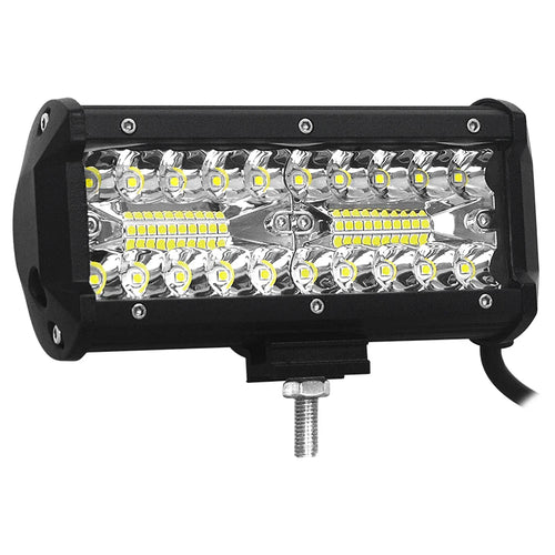12D+ 6.5" (16.5см) LED BAR 180W прав ЛЕД лайт бар 6500K, долно захващане