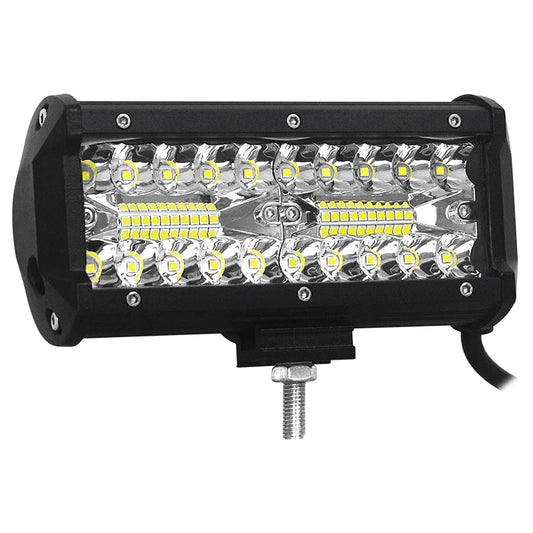 12D+ 6.5" (16.5см) LED BAR 180W прав ЛЕД лайт бар 6500K, долно захващане