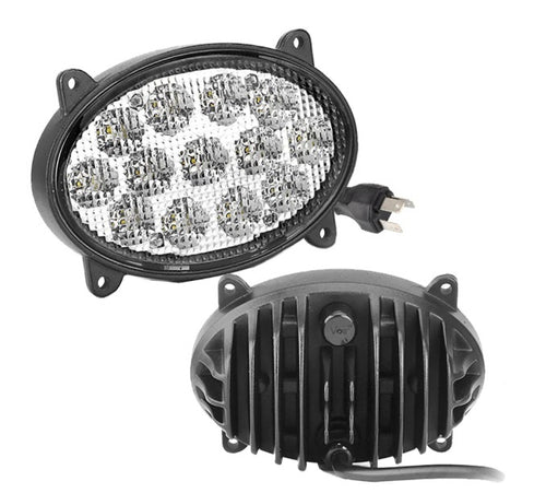 65W LED фар - разпръскваща светлина - подходящ за трактор, комбайн, джип, ATV, камион - светлини за мъгла - 13.5см елипса - 13 LED диода