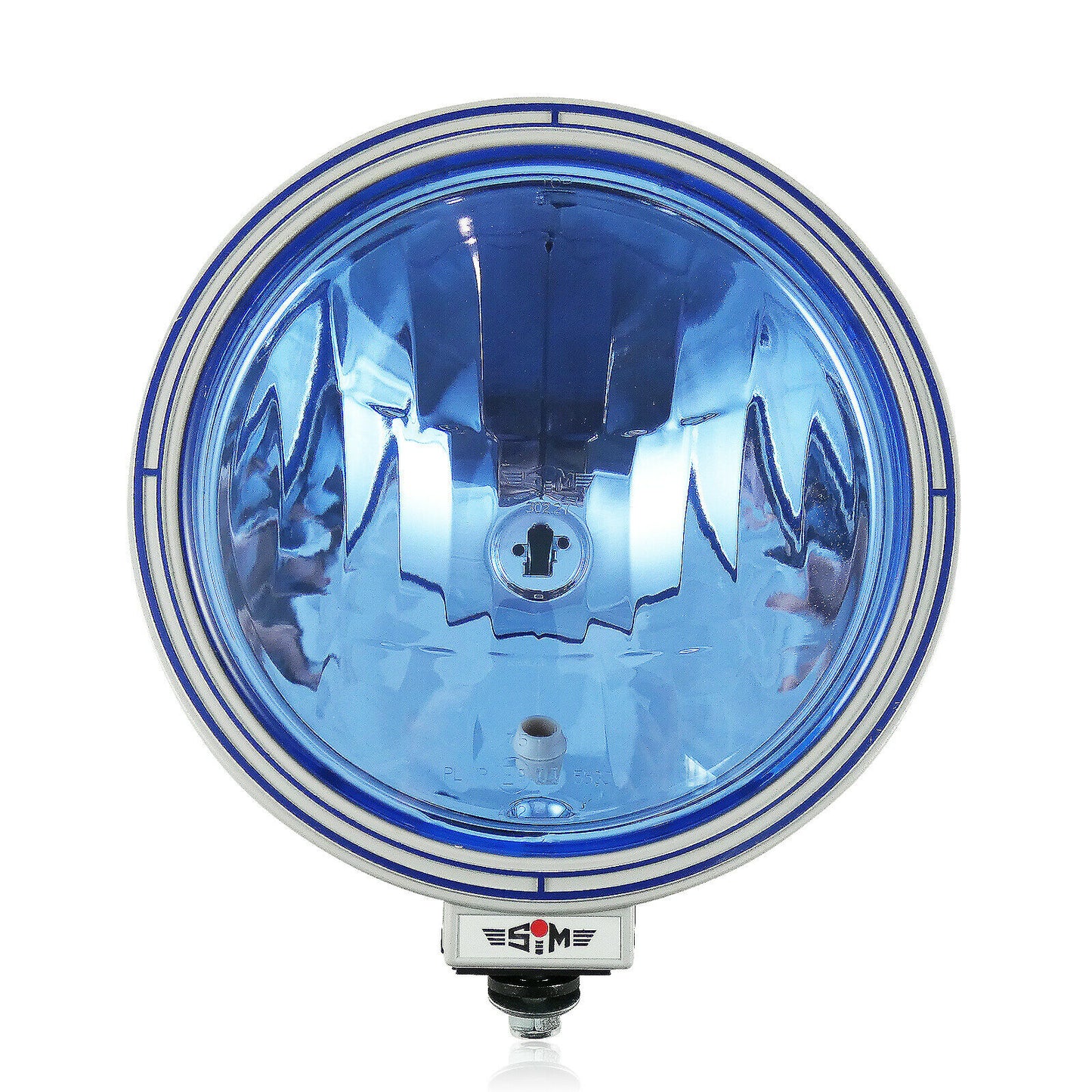 23см - халогенен фар / светлини за мъгла - насочена светлина - синьо стъкло - 12/24V