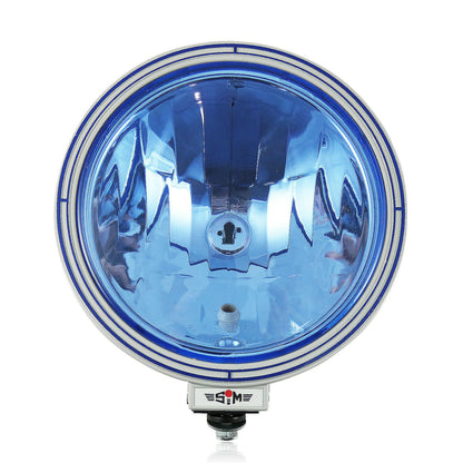 23см - халогенен фар / светлини за мъгла - насочена светлина - синьо стъкло - 12/24V