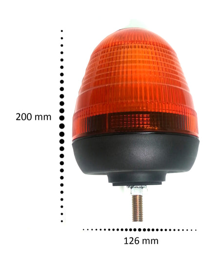 LED Аварийна/сигнална лампа Маяк буркан 12/24V