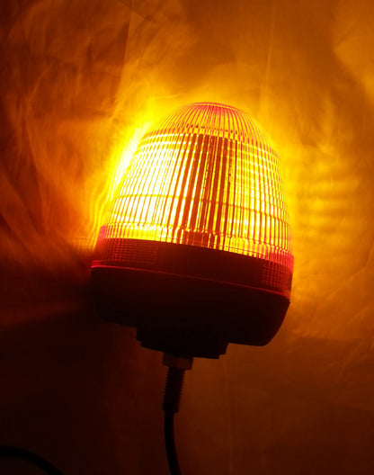 LED Аварийна/сигнална лампа Маяк буркан 12/24V