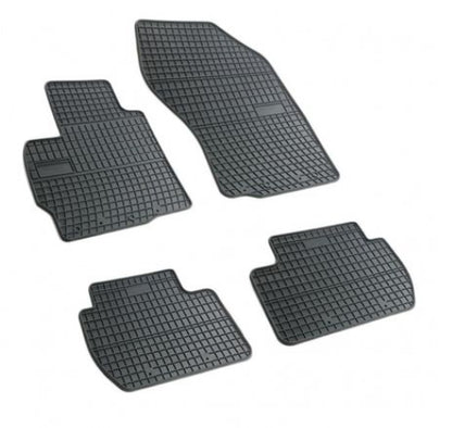 Гумени стелки за Тойота Авенсис Toyota Avensis II 2003 - 2009, Комплект висококачествени Frogum