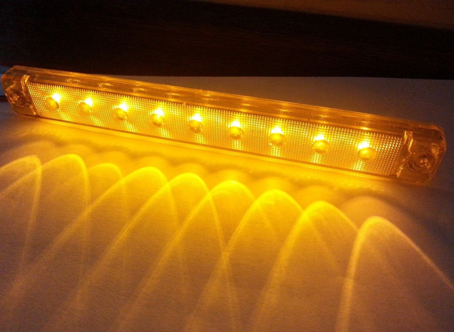 9 LED 24V ОРАНЖЕВ МАРКЕР СВЕТОДИОДЕН ГАБАРИТ