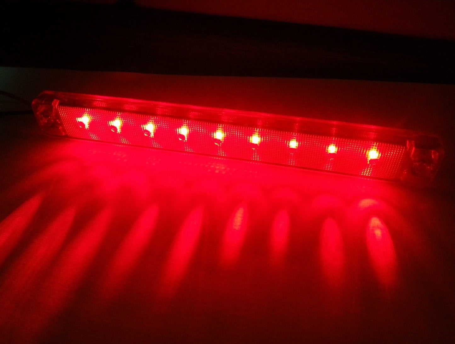 9 LED 12V ЧЕРВЕН МАРКЕР СВЕТОДИОДЕН ГАБАРИТ