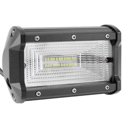72W Led Bar Led Бар Диоден Фар Прожектор Халоген 12-24V Flood Light Разпръсната Светлина