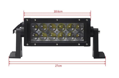 18.5 См 36W Мощен 4D 4Д Led Bar Led Диоден Бар Прожектор 12V 24V 2520 Лумена