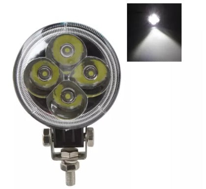 8.3 См 12W Led  Диоден Фар Прожектор Халоген Джип Мотор 4X4 12V 24V 720 Лумена