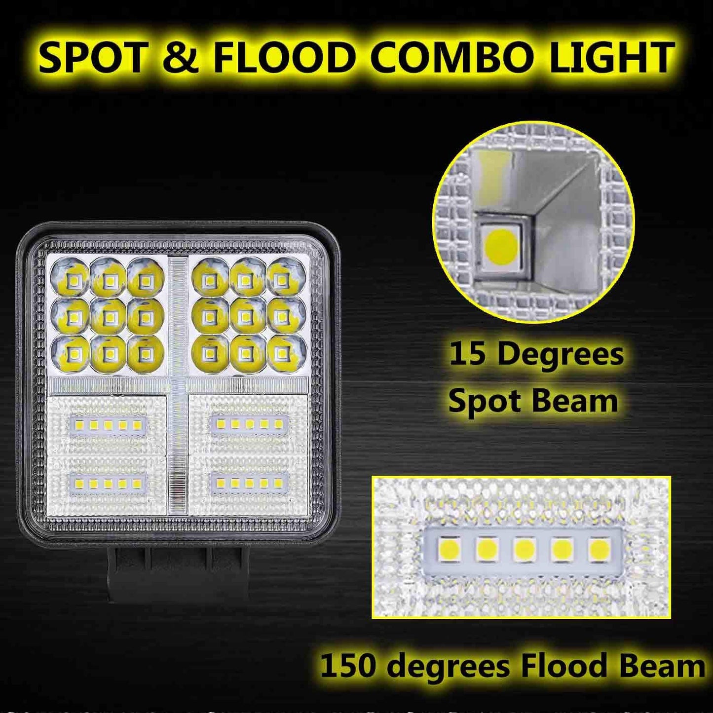 LED фар 162W 12V/24V