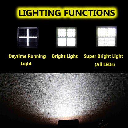LED фар 162W 12V/24V