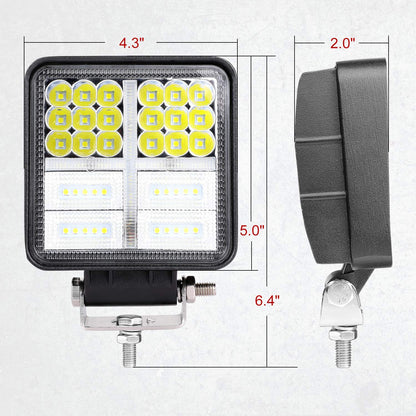 LED фар 162W 12V/24V