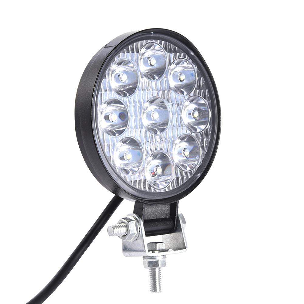 LED фар 27W 12V 24V Слим