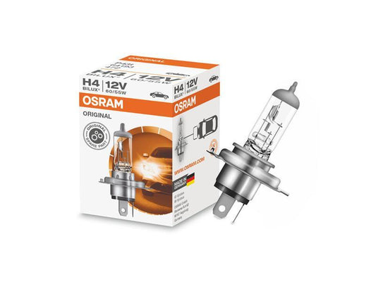 1бр. Халогенна крушка Osram H4 Original 12V, 60/55W, P43t