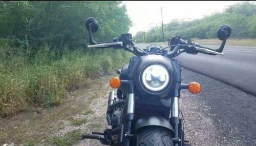 1бр. Кръгъл LED фар 5.75" 80W H4 букса, къси, дълги, дневни и мигач