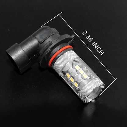 2 броя Hb4 ХБ4 9006 LED Диодни Крушки С Лупа За Халогени