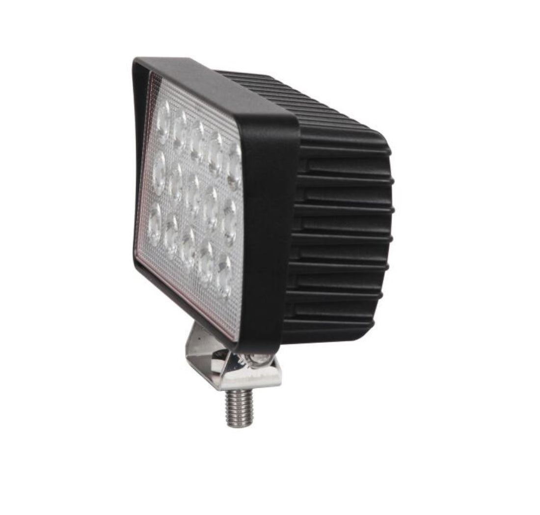 16См 45W Правоъгален Супер Мощен PRO Led Диоден Халоген Led Лампа Прожектор 12V 24V