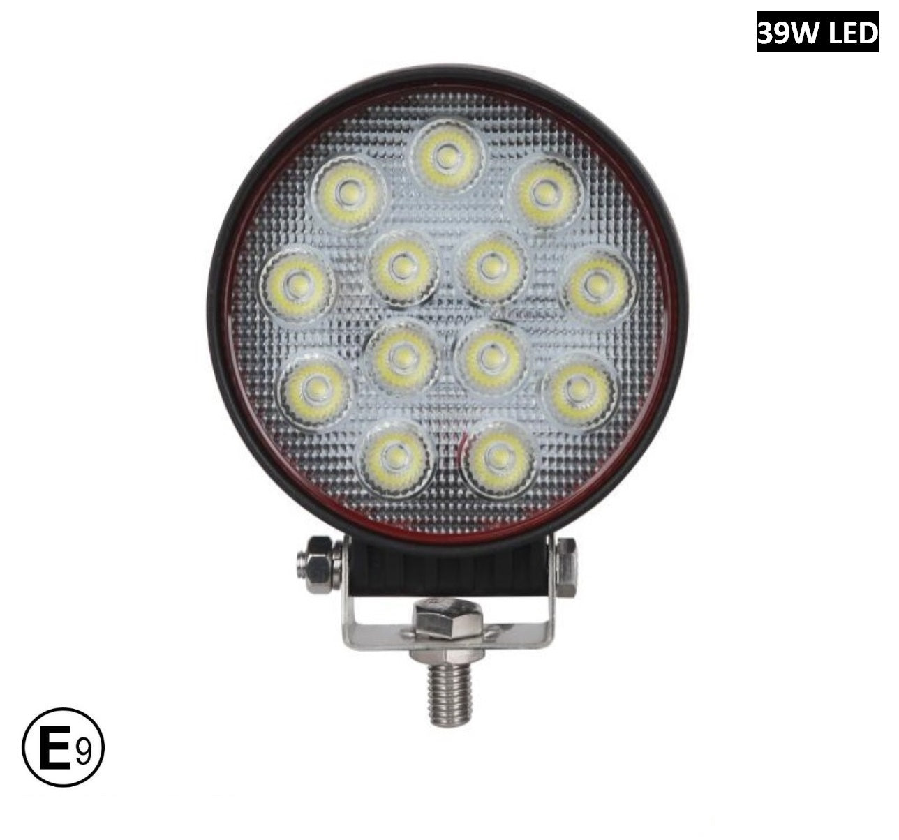 12См 39W Супер Мощен Кръгъл PRO Led Диоден Халоген Led Лампа Прожектор 12V 24V