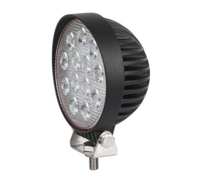 12См 39W Супер Мощен Кръгъл PRO Led Диоден Халоген Led Лампа Прожектор 12V 24V
