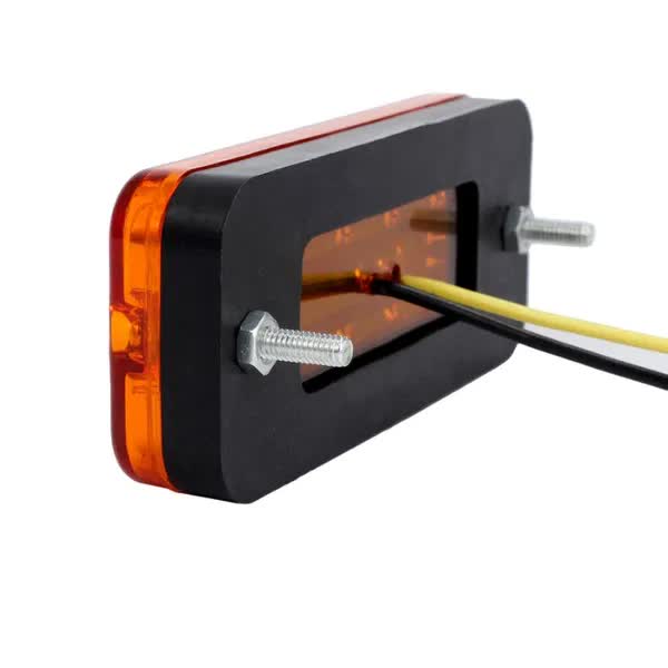 8 LED Червени - Диодни Led Габарити / Светлини / Токоси - 99mm x 40mm - 12V