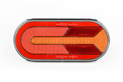 Комплект LED Диодни Стопове, Динамичен Мигач, 4 Функции, 12/24V