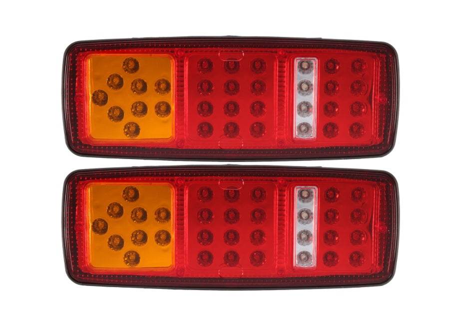 Комплект LED стопове с мигач, задна светлина 12V за камион бус ТИР, ремарке