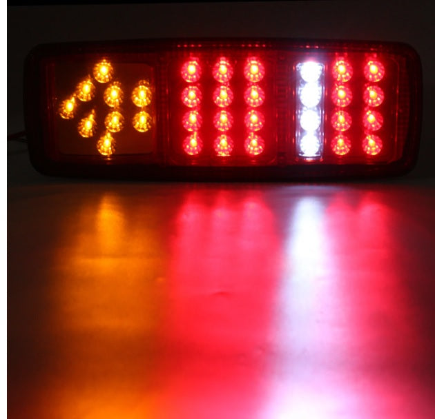 Комплект LED стопове с мигач, задна светлина 12V за камион бус ТИР, ремарке