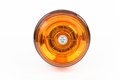 LED  Диодна Аварийна Сигнална Лампа Маяк Буркан 12/24V , Блиц, Slim, E-Mark, 12 SMD