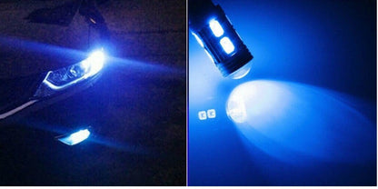 Led Крушка За Габарит Т10 W5W LED 10 SMD, Canbus, 12V Синя Светлина