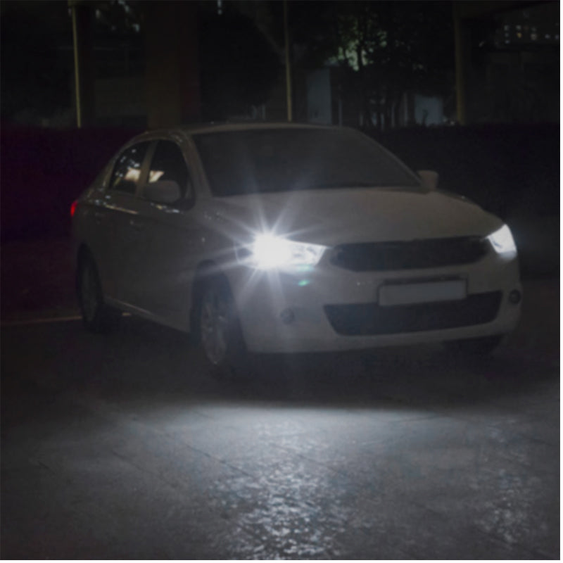LED  Диодни Крушки За Габарит, Силикон, COB, Т10 W5W, 300lm, 12V, Бели