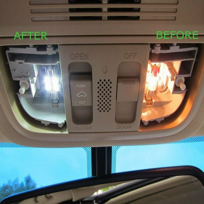 Led Крушки За Габарит, Т10 W5W LED 8 SMD 5730, Canbus, 12V, Бяла Светлина, Error free , Без грешки