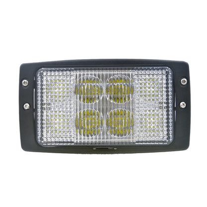 LED Диоден Халоген LED Фар -3200lm 18x10cm 40W PRO Koмбайн Трактор