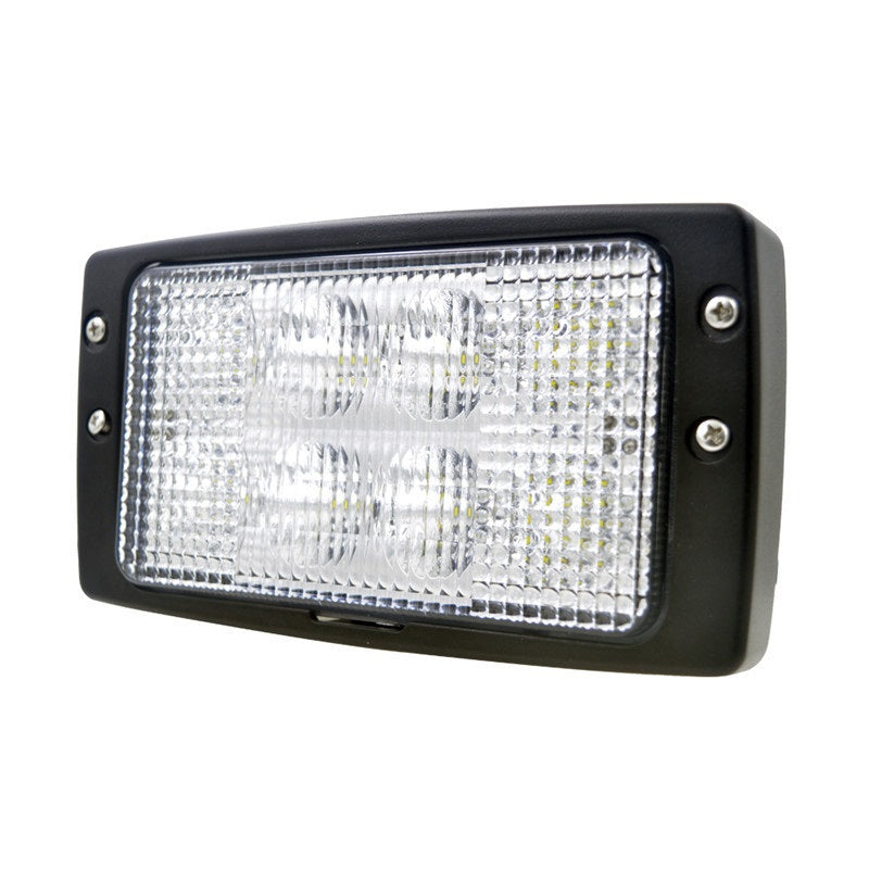 LED Диоден Халоген LED Фар -3200lm 18x10cm 40W PRO Koмбайн Трактор