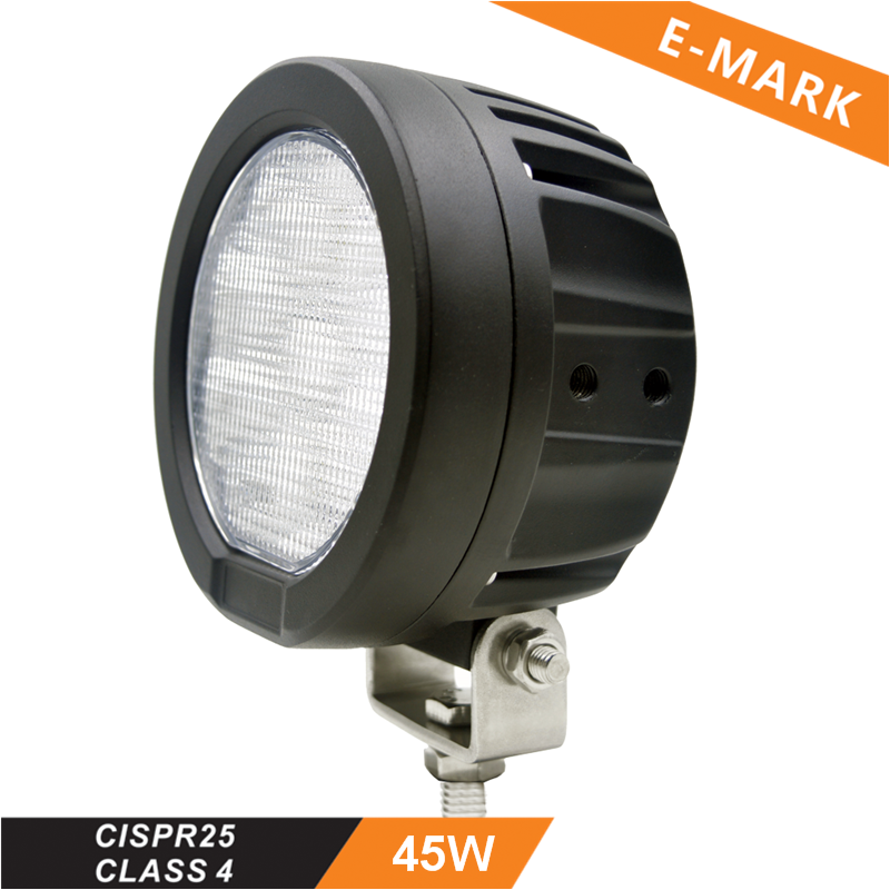 LED Диоден Халоген LED Фар - 3825lm 12,6cm 45W PRO - Трактор, Комбайн - John Deere OEM RE19079 AR85260 RE12718