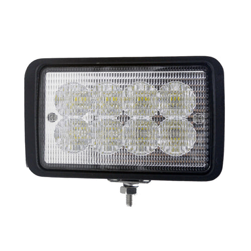 LED Диоден Халоген LED Фар - 3200lm 15,2cm 40W PRO - Трактор, Комбайн - Case , John Deere , Ford-New Holland , Komatsu